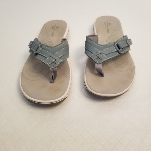Clarks Cloudstepper Cushion Soft Blue Size 9 - Picture 1 of 7